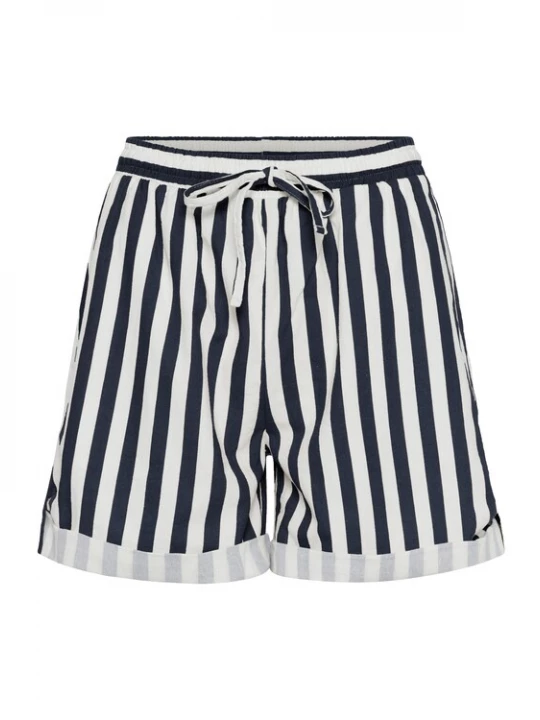 Foto van product SAINT TROPEZ Broek 'Zalinda' donkerblauw / wit