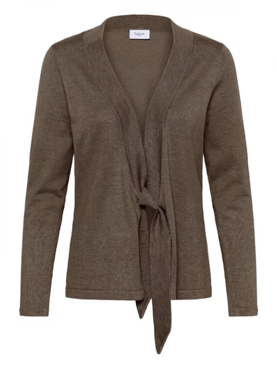 Foto van product SAINT TROPEZ Gebreid vest bruin