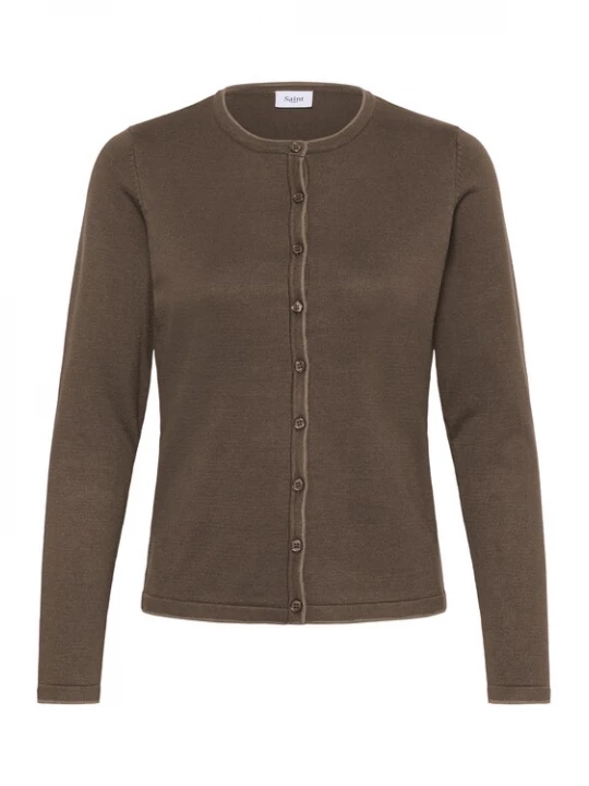 Foto van product SAINT TROPEZ Gebreid vest bruin