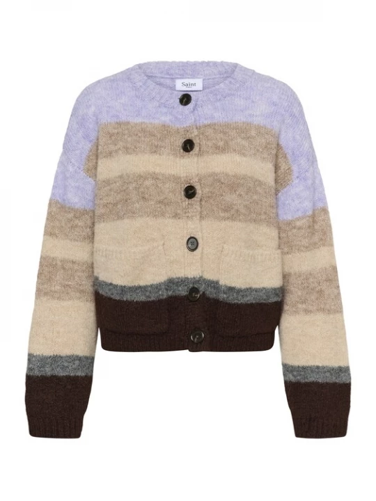 Foto van product SAINT TROPEZ Gebreid vest gemengde kleuren
