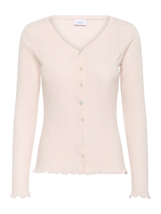Foto van product SAINT TROPEZ Gebreid vest 'Gru' pink