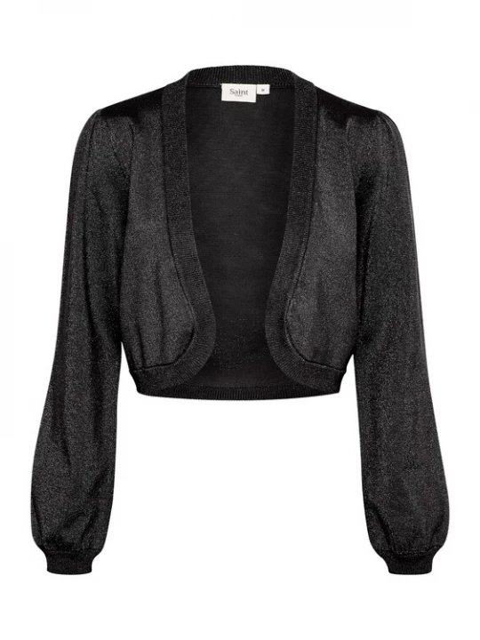 Foto van product SAINT TROPEZ Gebreid vest 'Kila' zwart