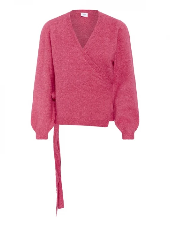 Foto van product SAINT TROPEZ Gebreid vest 'Larna' pink