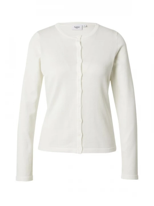 Foto van product SAINT TROPEZ Gebreid vest 'Mila' crème