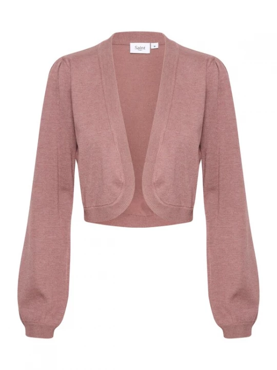 Foto van product SAINT TROPEZ Gebreid vest 'Mila' oudroze