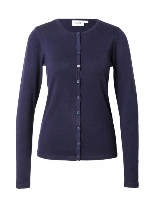 Foto van product SAINT TROPEZ Gebreid vest 'MilaSZ' marine