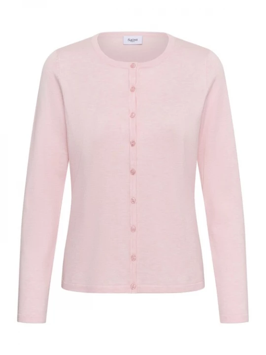 Foto van product SAINT TROPEZ Gebreid vest 'MilaSZ' rosa