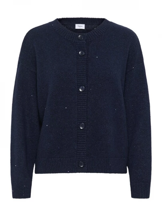 Foto van product SAINT TROPEZ Gebreid vest ' NovaSZ' donkerblauw