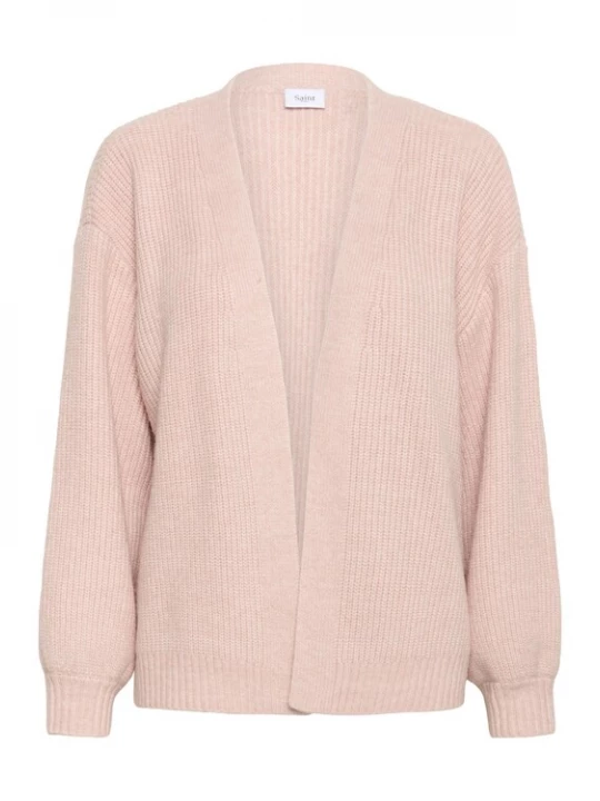 Foto van product SAINT TROPEZ Gebreid vest 'Ottoline' roze gemêleerd