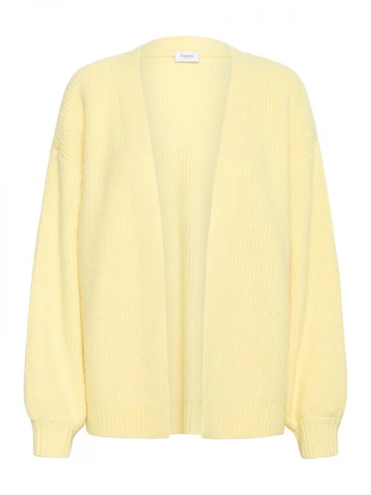 Foto van product SAINT TROPEZ Gebreid vest 'OttolineSZ ' lichtgeel