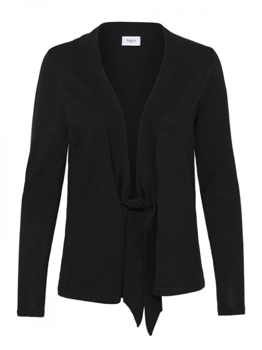 Foto van product SAINT TROPEZ Gebreid vest zwart