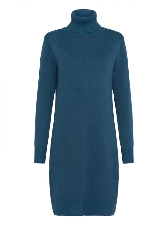 Foto van product SAINT TROPEZ Gebreide jurk 'Mila' petrol