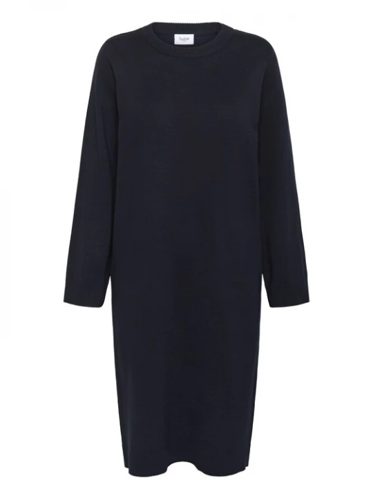 Foto van product SAINT TROPEZ Gebreide jurk 'OliaSZ' navy