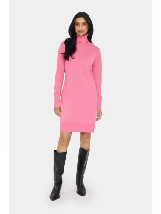 Foto van product SAINT TROPEZ Gebreide jurk pink