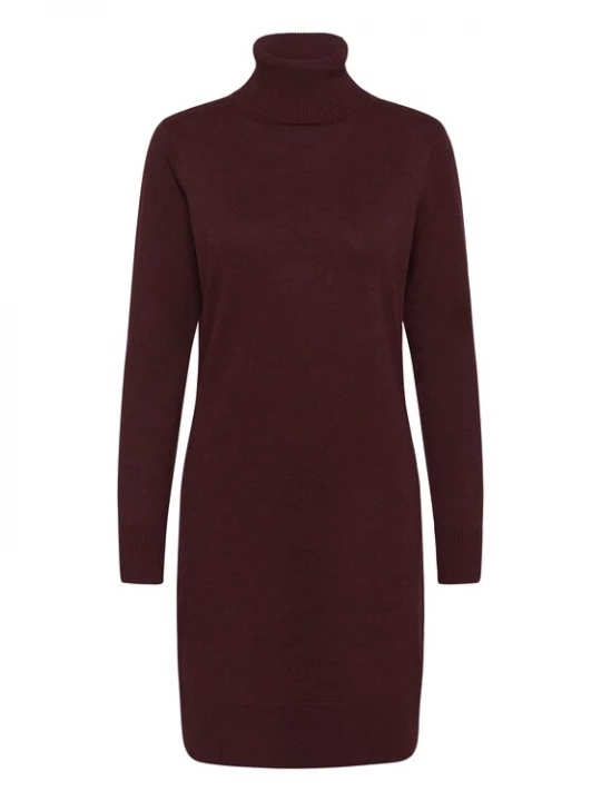 Foto van product SAINT TROPEZ Gebreide jurk 'SZMila' rood gemêleerd