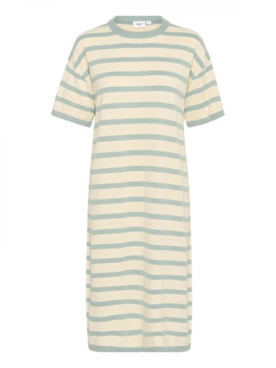 Foto van product SAINT TROPEZ Jurk grijs / eierschaal