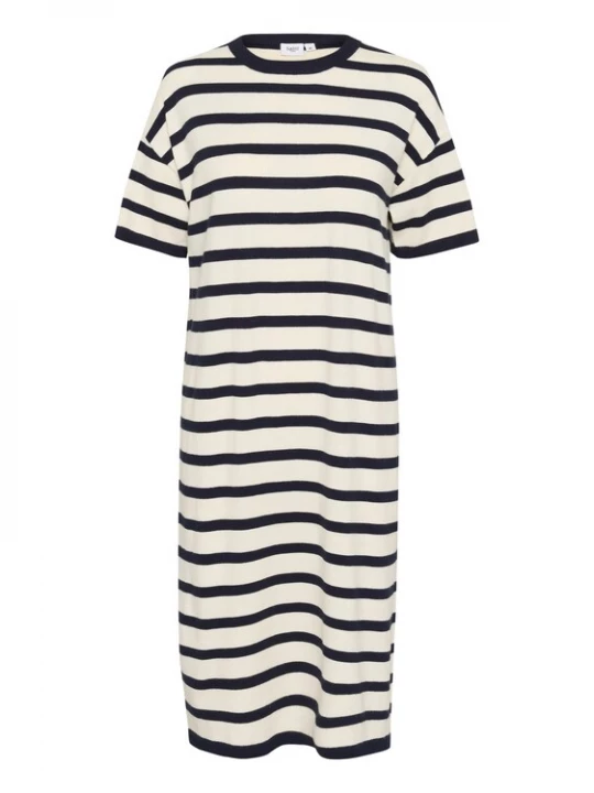 Foto van product SAINT TROPEZ Jurk 'Likam' zwart / wit