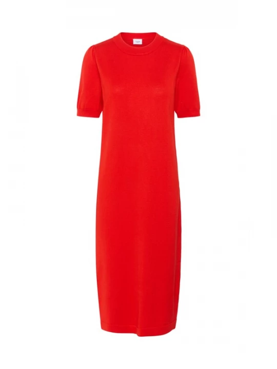 Foto van product SAINT TROPEZ Jurk 'Mila' knalrood