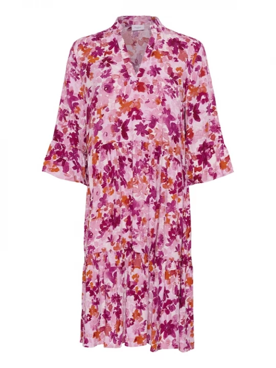 Foto van product SAINT TROPEZ Jurk roodviolet