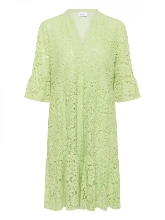 Foto van product SAINT TROPEZ Jurk 'Zanna' pastelgroen