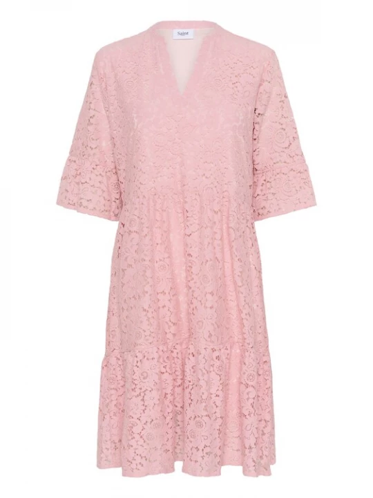 Foto van product SAINT TROPEZ Jurk 'Zanna' pastelroze