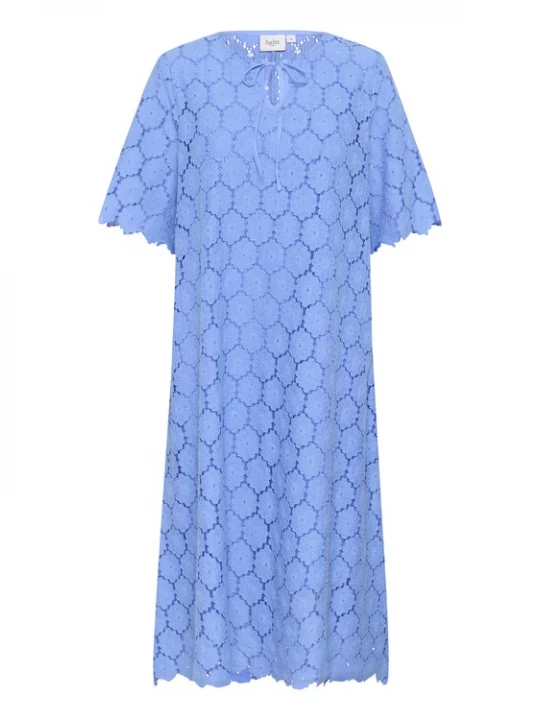 Foto van product SAINT TROPEZ Jurk 'Zoja' hemelsblauw