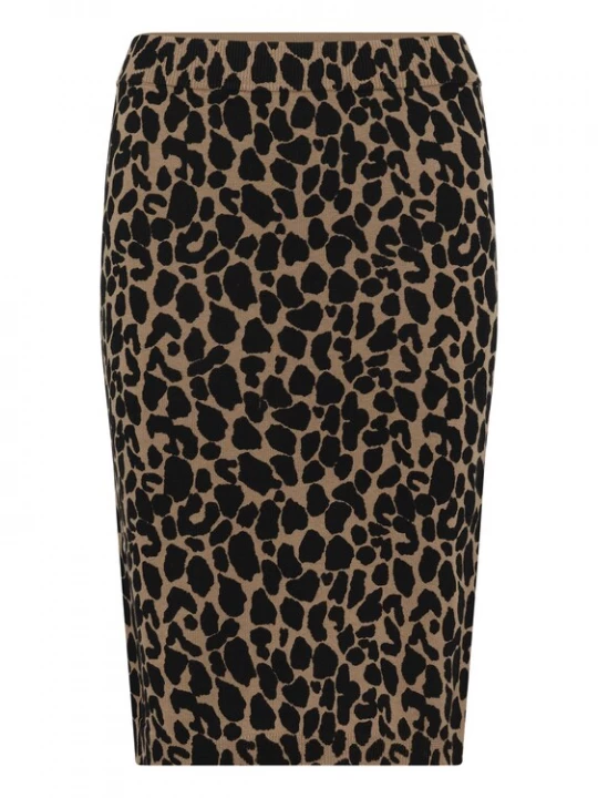 Foto van product SAINT TROPEZ Rok brokaat / zwart