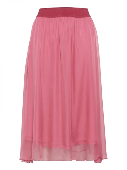 Foto van product SAINT TROPEZ Rok 'CoralSZ' eosine / donkerrood