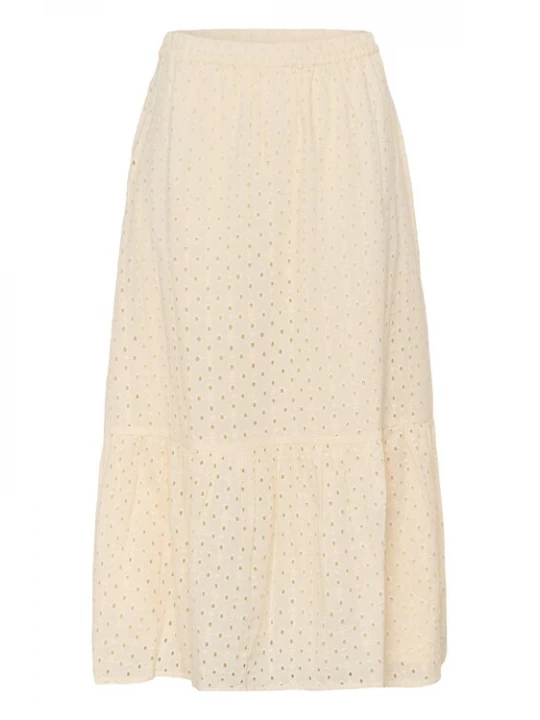 Foto van product SAINT TROPEZ Rok 'Rafaelle' eierschaal