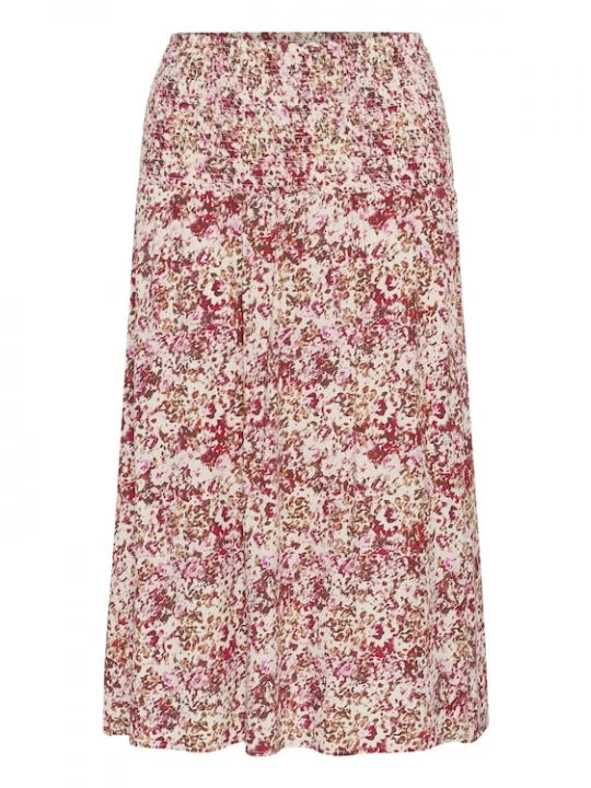 Foto van product SAINT TROPEZ Rok 'SZGisla' beige / rosa