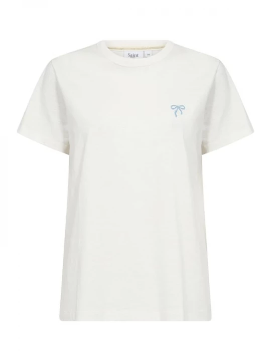 Foto van product SAINT TROPEZ Shirt 'Jadeen' lichtblauw / wit