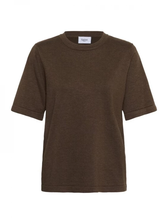Foto van product SAINT TROPEZ Shirt 'Mila' bruin