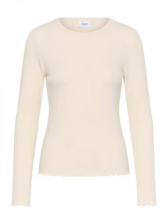 Foto van product SAINT TROPEZ Shirt 'OlaliaSZ' eierschaal