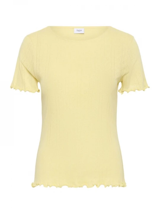 Foto van product SAINT TROPEZ Shirt 'SZGru' pasteelgeel