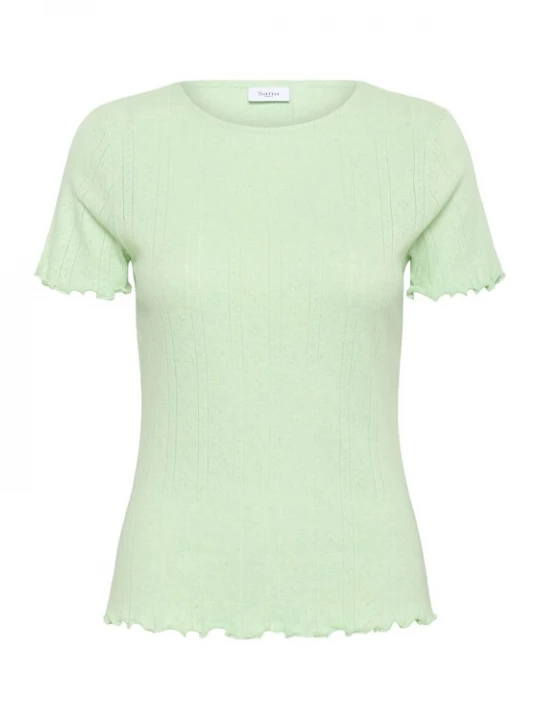 Foto van product SAINT TROPEZ Shirt 'SZGru' pastelgroen