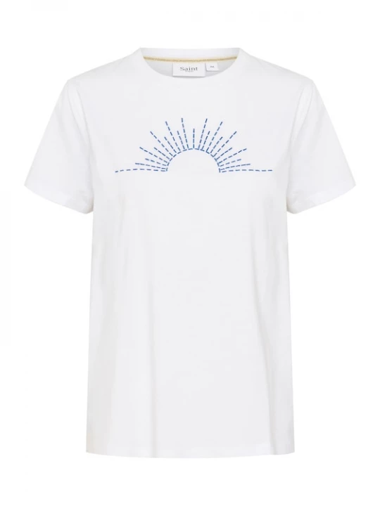 Foto van product SAINT TROPEZ Shirt 'SZKanva' blauw / wit