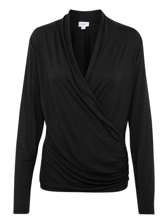 Foto van product SAINT TROPEZ Shirt 'Vigga' zwart
