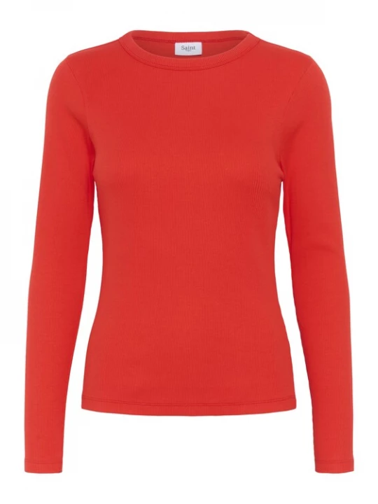 Foto van product SAINT TROPEZ Shirt vuurrood