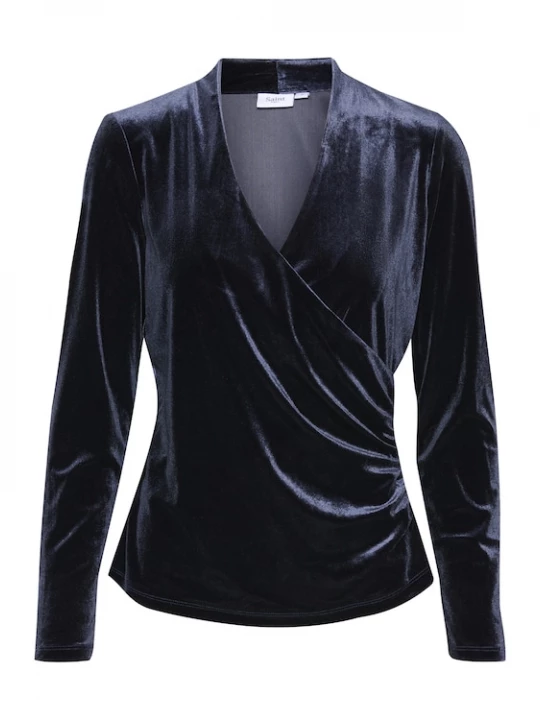 Foto van product SAINT TROPEZ Shirt 'Znikka' nachtblauw