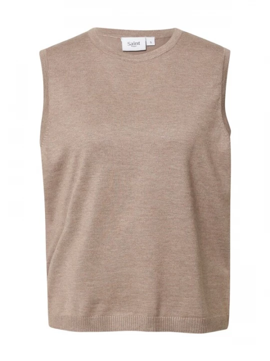 Foto van product SAINT TROPEZ Top 'Mila' beige gemêleerd