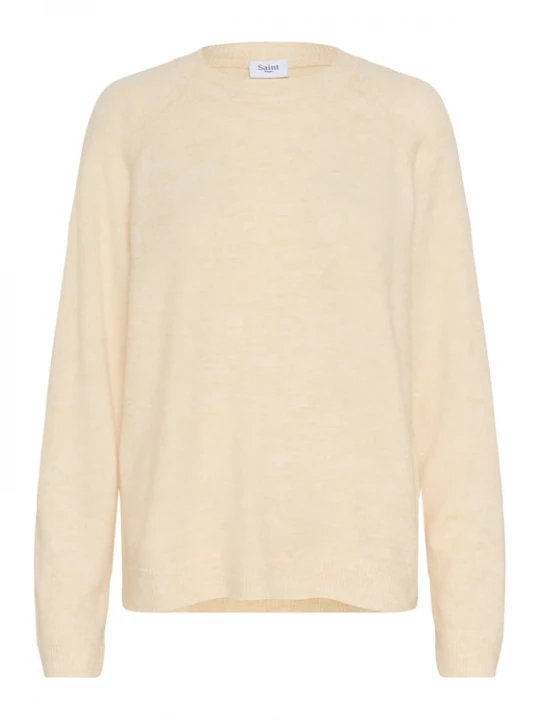 Foto van product SAINT TROPEZ Trui 'Garbie' eierschaal