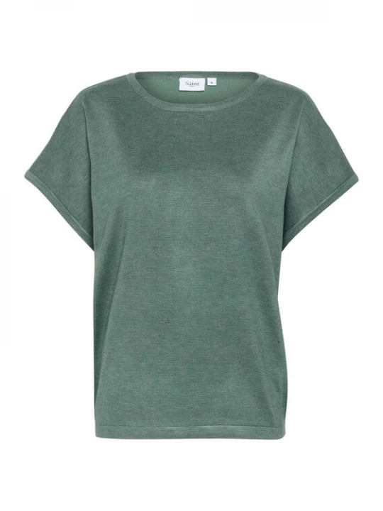 Foto van product SAINT TROPEZ Trui groen gemêleerd