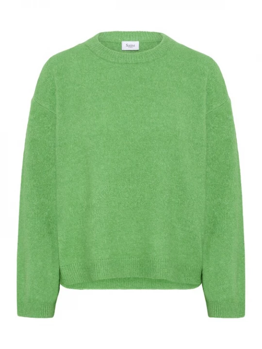 Foto van product SAINT TROPEZ Trui 'Larna' grasgroen