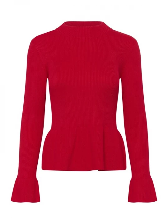 Foto van product SAINT TROPEZ Trui 'Madelena' rood