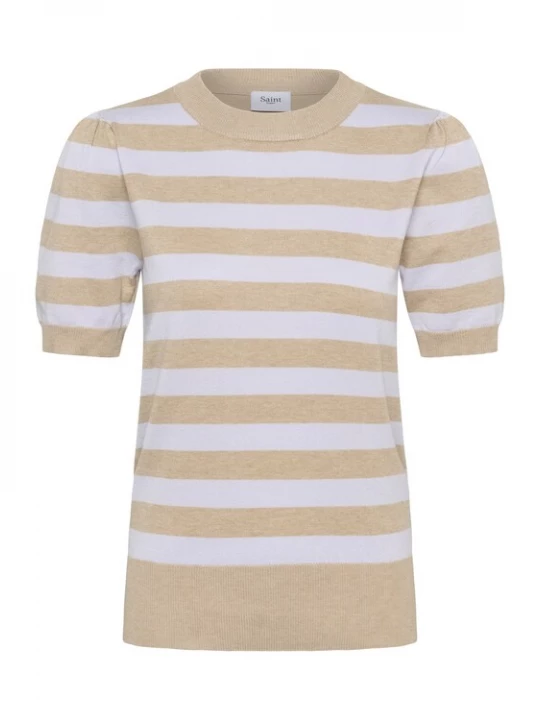 Foto van product SAINT TROPEZ Trui 'Mila' beige / lila