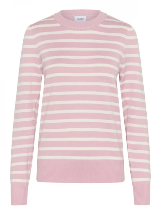Foto van product SAINT TROPEZ Trui 'Mila' ecru / rosa