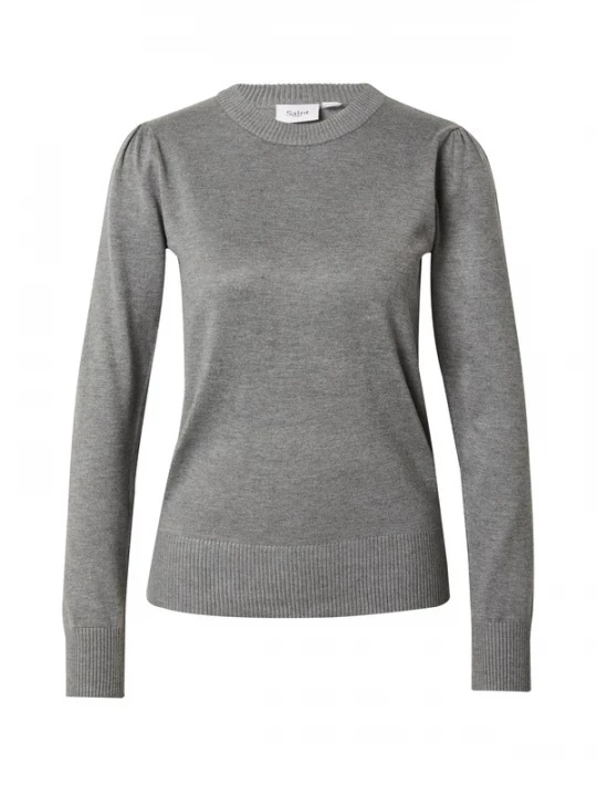 Foto van product SAINT TROPEZ Trui 'Mila' grijs gemêleerd