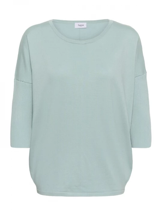 Foto van product SAINT TROPEZ Trui 'Mila' mintgroen