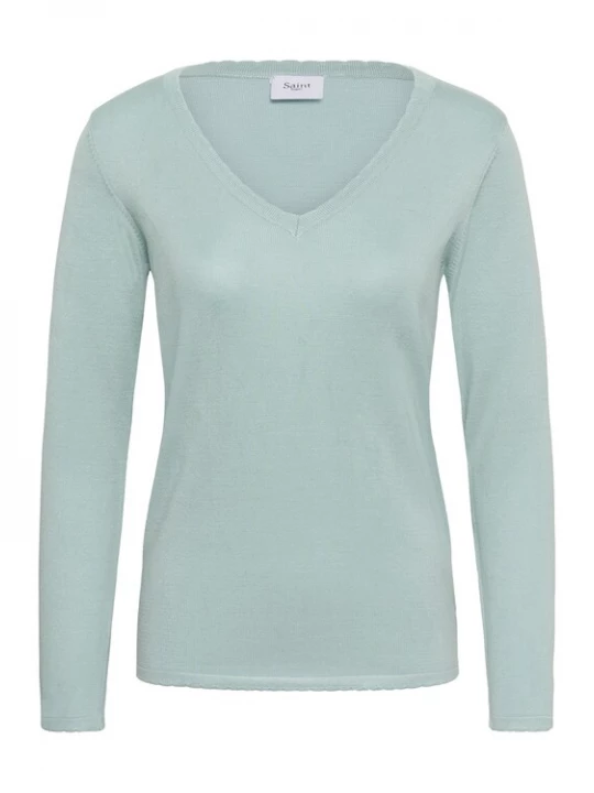 Foto van product SAINT TROPEZ Trui 'Mila' turquoise