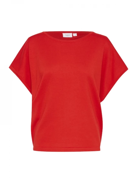 Foto van product SAINT TROPEZ Trui 'Mila' vuurrood